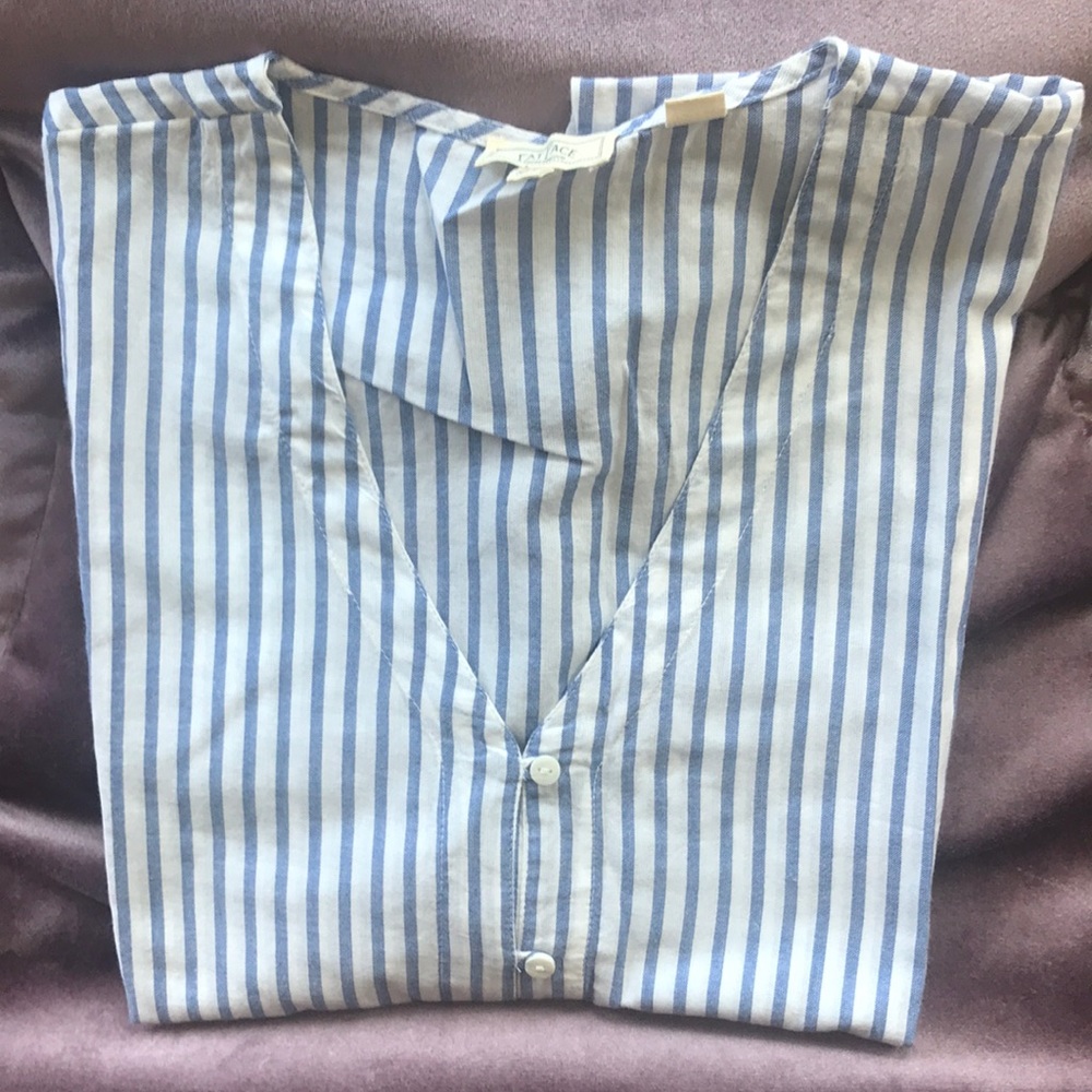 Fat Face striped button down blouse!